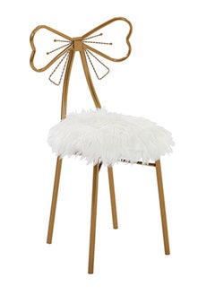 LINGWEI Nordic Butterfly Vanity Chair: Golden Elegance for Makeup Room and Dressing Table Styling  - Image 3