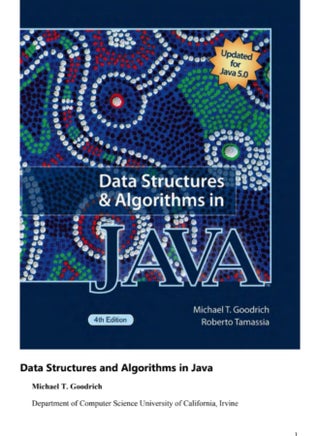 Data Structures and Algorithms in Java Fourth Edition - pzsku/ZA699A0935A572708A1D4Z/45/1760890696/c345de64-1c7e-4dde-b93b-39d8d87bdbd3