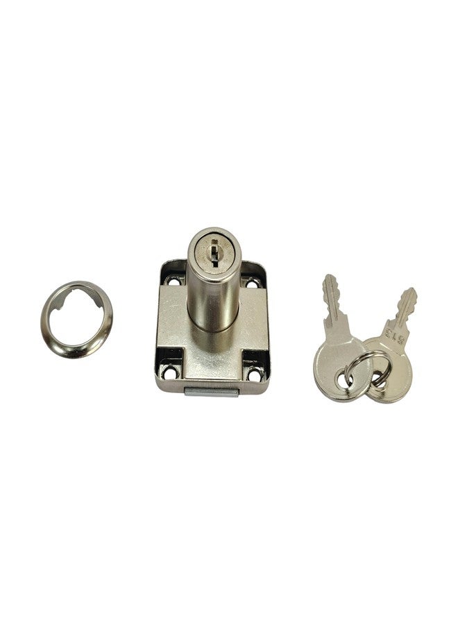 INOX Mild Steel Multipurpose Furniture Lock for Drawers and Cabinets, Safety Lock for Wardrobe, Home and Office (Pack of 4) - Image 5