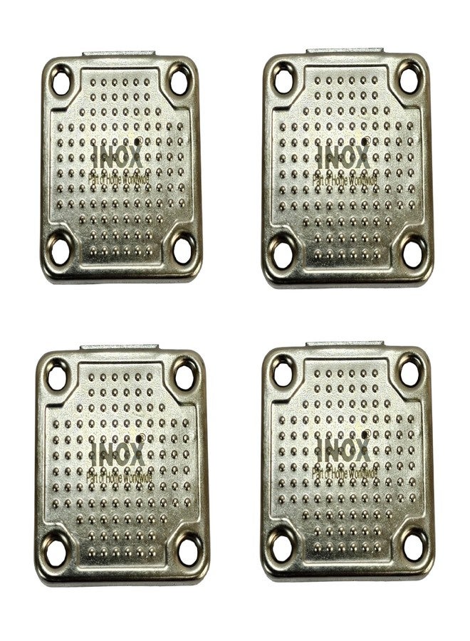 INOX Mild Steel Multipurpose Furniture Lock for Drawers and Cabinets, Safety Lock for Wardrobe, Home and Office (Pack of 4) - Image 1