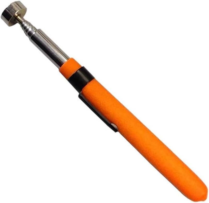 Telescopic Magnetic Pickup Tool, Stainless Steel Extendable Magnet Rod for Retrieving Screws, Nuts, Needles in Hard-to-Reach Areas, Lightweight Hand Tool for Home, Garage, Workshop 2LB(8LB Orange) - Image 1