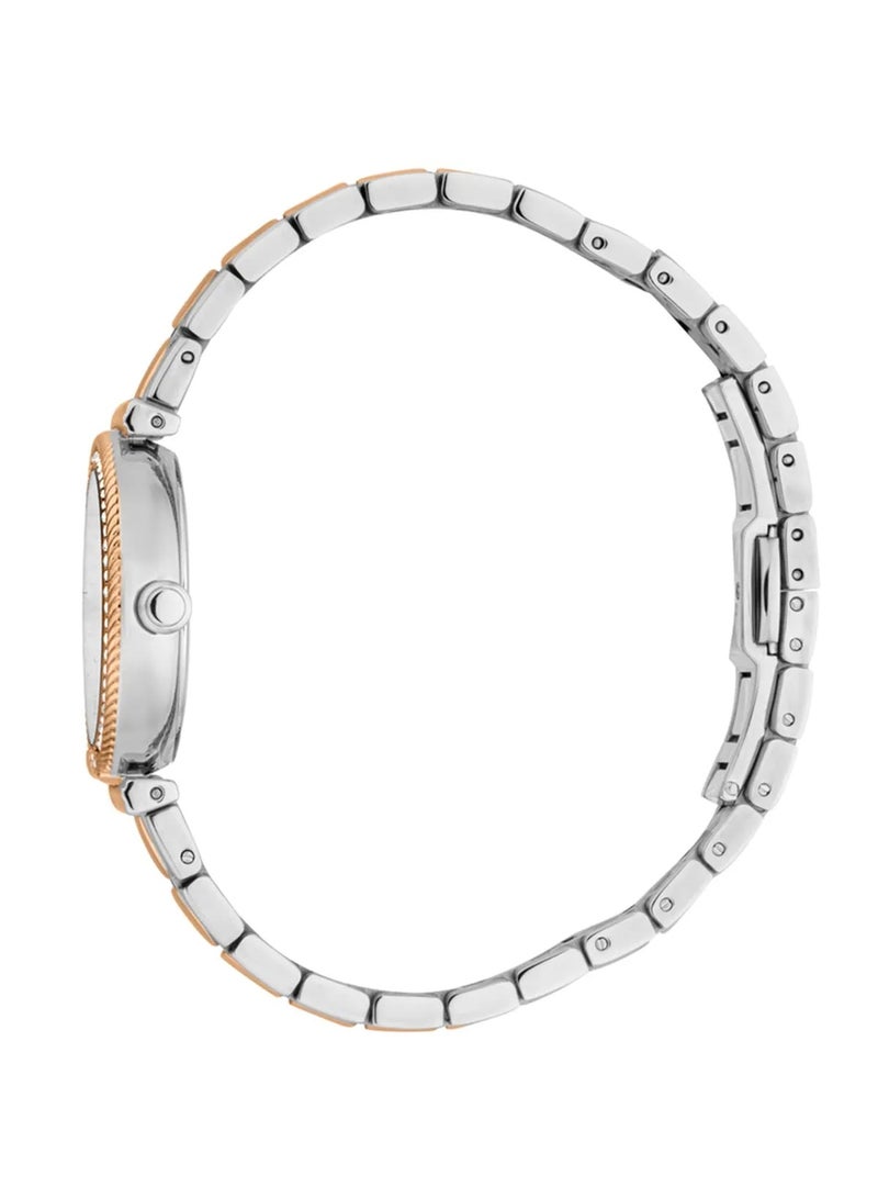 Roberto Cavalli Women's Chiarezza Watch RC5L078M0075, Silver Dial, Two-Tone Stainless Steel Bracelet - Image 4