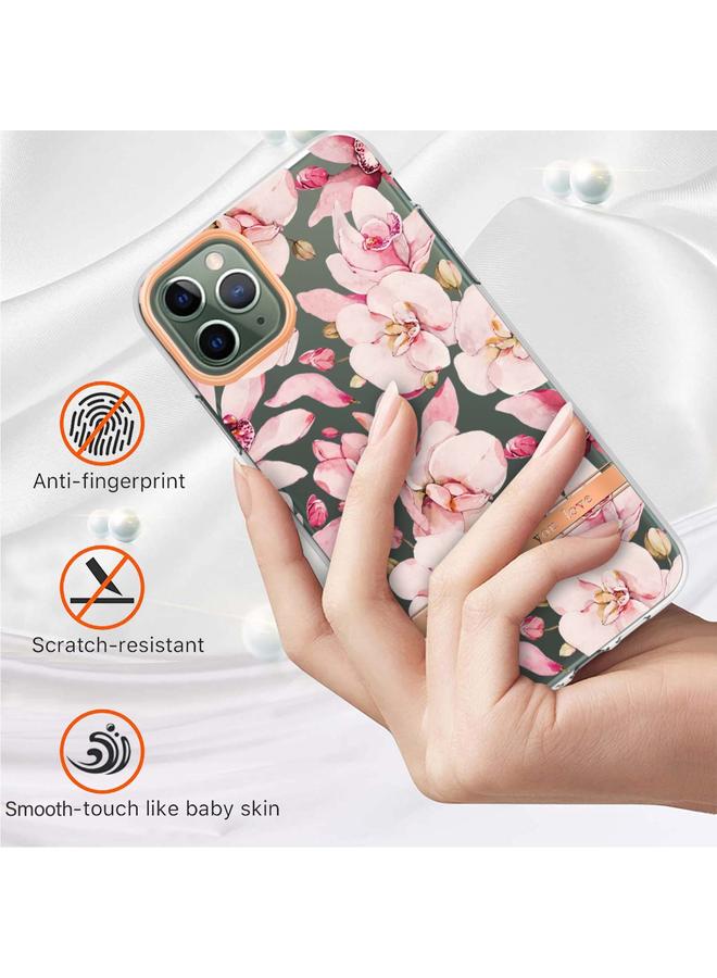 زبون جراب لهاتف iPhone 11 Pro Max من سلسلة الزهور والنباتات IMD TPU - Image 3