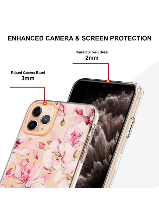 زبون جراب لهاتف iPhone 11 Pro Max من سلسلة الزهور والنباتات IMD TPU - Image 5