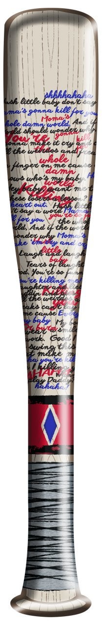 Rubies DC Comics Adult Suicide Squad Inflatable Harley Quinn Bat Costume Accessory Multi - Image 4