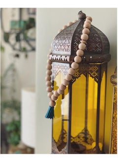 Hilalful مسبحة هلال فول أول مسبحة لي - زرقاء | مسبحة للذكر والصلاة للأطفال | هدية إسلامية للعيد ورمضان والزفاف والذكرى السنوية وأعياد الميلاد | 33 حبة  - Image 2