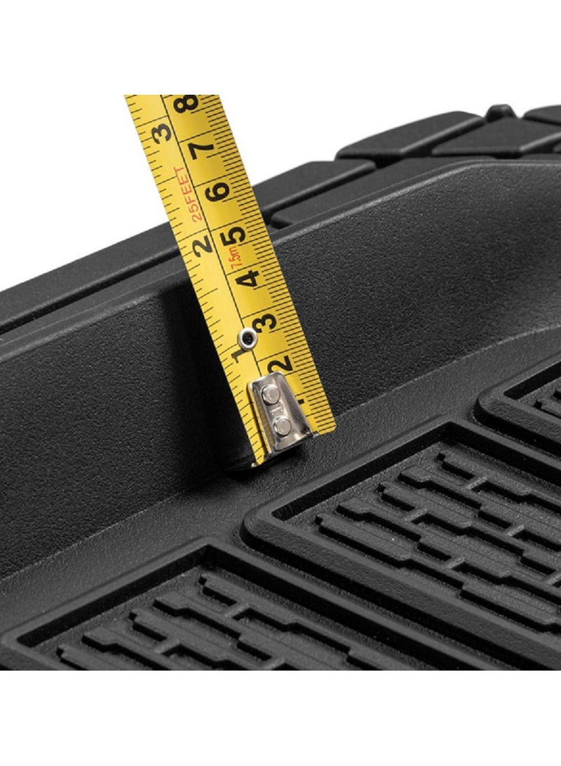 CAT 4-Piece Heavy Duty Deep Dish All Weather Total Protection Durable Rubber Floor - Image 4