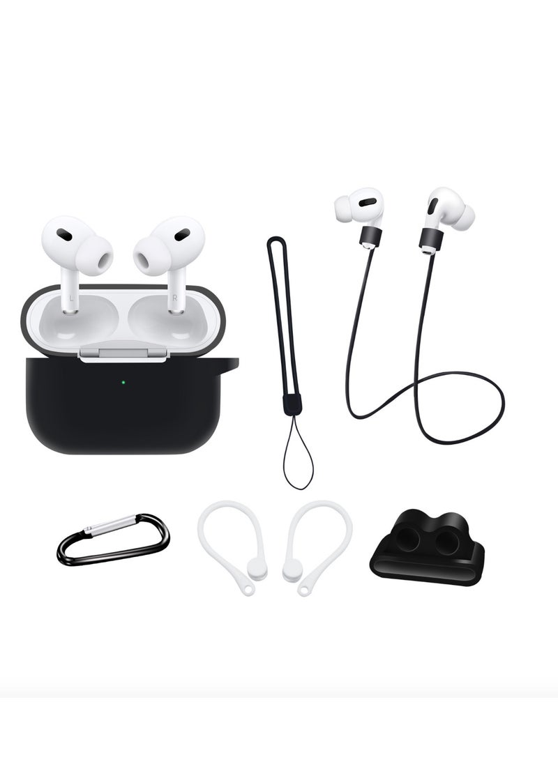 Generic 6-piece set Silicone Case Cover For AirPods Pro  - Image 1