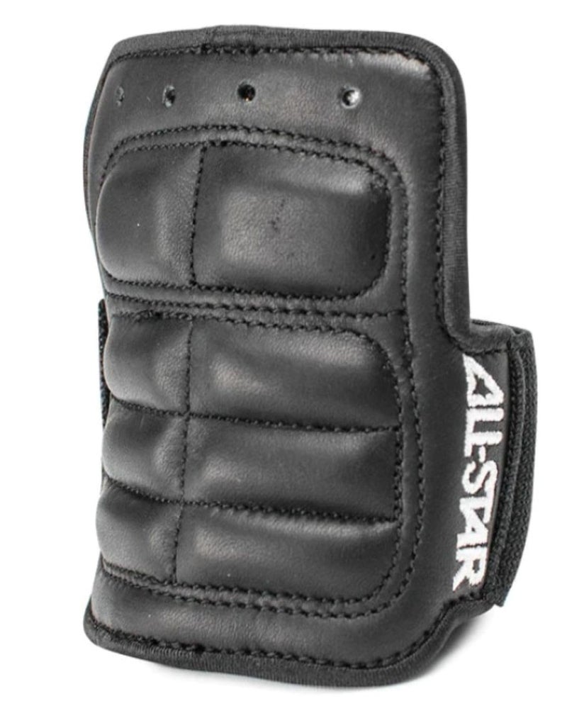 ALL STAR All-Star Pro Lace on Wrist Guard W/Strap - Large, 4.5" - Adult Baseball Mitt Accessory - Image 1