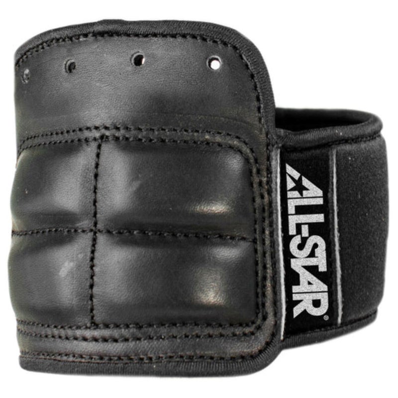 ALL STAR All-Star Pro Lace on Wrist Guard W/Strap - Large, 4.5" - Adult Baseball Mitt Accessory - Image 2