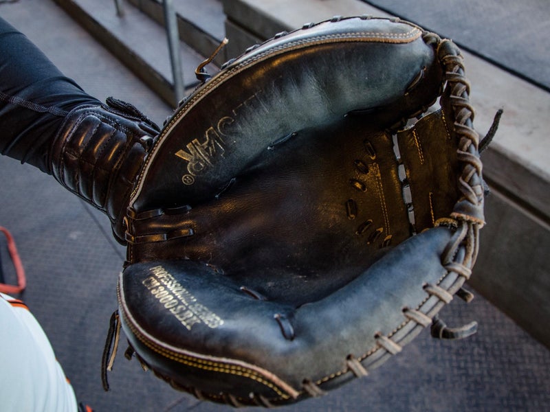 ALL STAR All-Star Pro Lace on Wrist Guard W/Strap - Large, 4.5" - Adult Baseball Mitt Accessory - Image 3