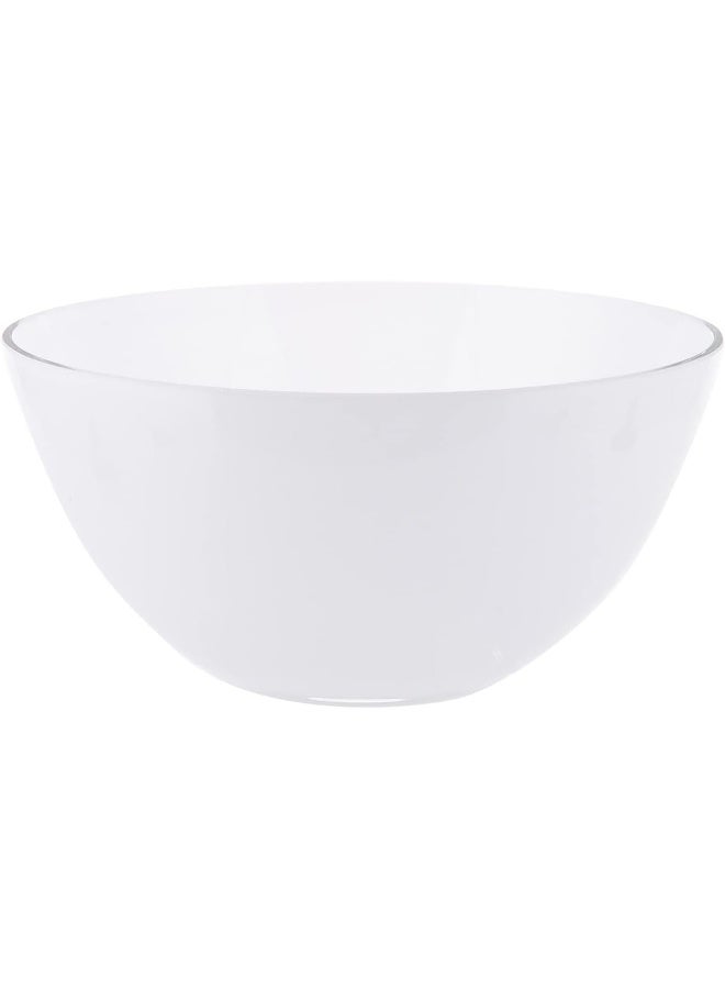 AKDC Glass Bowl 16Cm X 16Cm X 8Cm White - Image 2