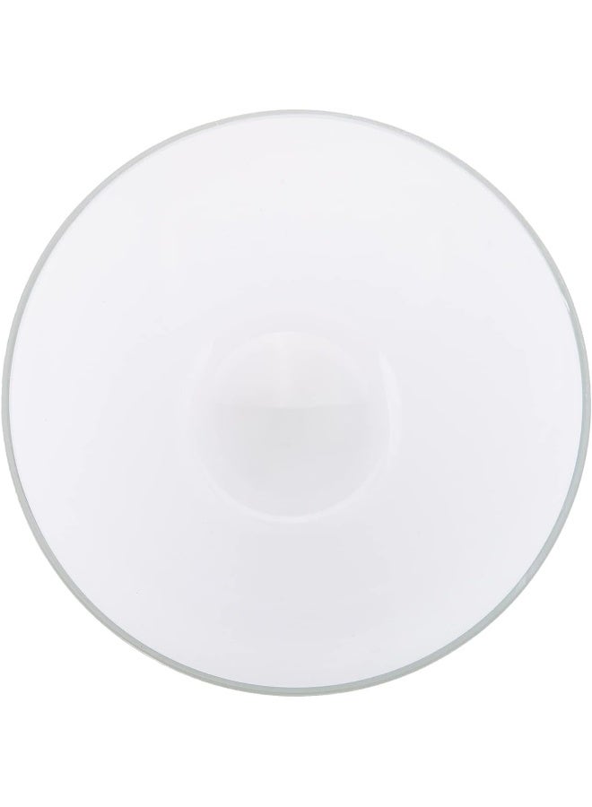 AKDC Glass Bowl 16Cm X 16Cm X 8Cm White - Image 3