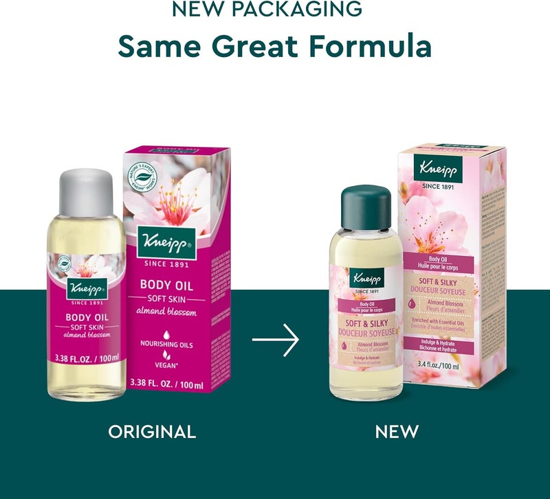 Kneipp Body Oil, Soft Skin Almond Blossom, 3.38 fl. oz. - Image 2