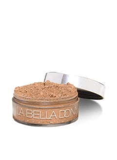 La Bella Donna Loose Mineral Foundation NonChemical SPF50 Only 4 Ingredients ReefSafe NonNano Natural Mineral Makeup with Sun Protection  10g  Light Amber