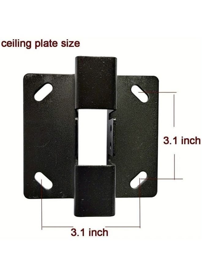 White Adjustable Projector Wall Mount Bracket for 16 93 to 25 59 Inch Projectors 1pc - Image 5