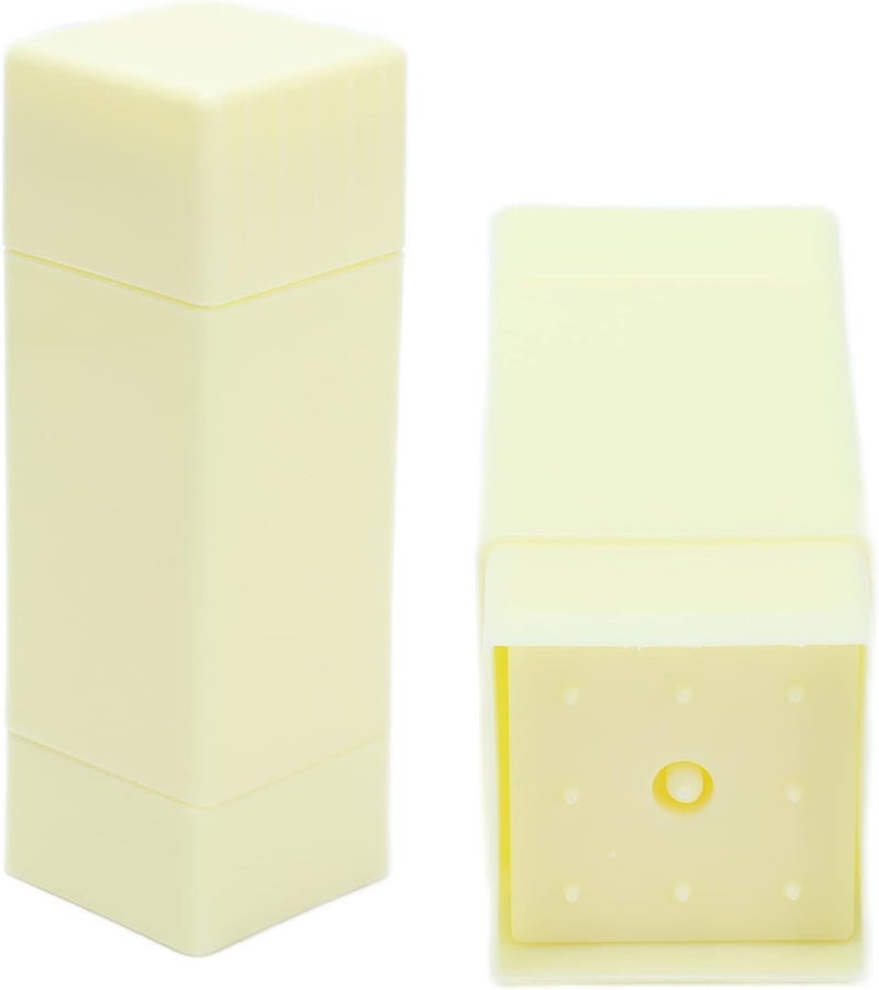 VINGVO Butter Spreader, Butter Dispenser 10Pcs Upright Butter Stick, Japanese Rotating Butter Spreader, Butter Dispenser Butter Stick Holder with Cover for Home - Image 2