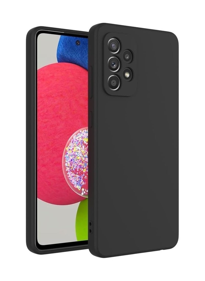 Raxoom Samsung Galaxy A23 Case Black, Scratch Resistant with Soft Touch, Slim Thin Phone Cover for Samsung Galaxy A23 - Image 1