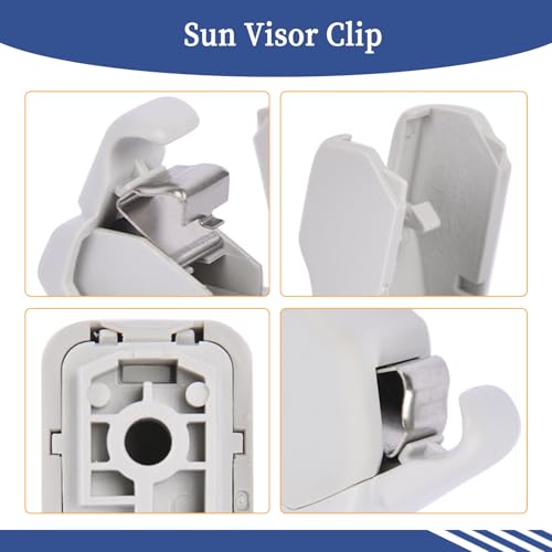 Getfarway Sun Visor Clip Compatible with Jeep Renegade 2015 2016 2017 2018 Gray 5VW09MS7AA - Image 5