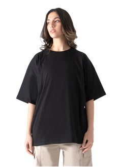 Black Oversized Crew Neck T-Shirt - pzsku/ZA69A687537AE661686A1Z/45/_/1716463367/9a5bf98b-70a8-4321-b114-19695bbdc122