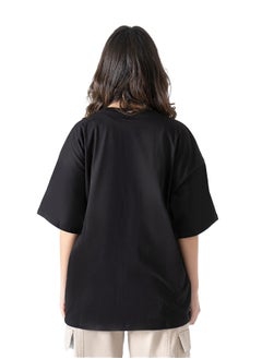 Black Oversized Crew Neck T-Shirt - pzsku/ZA69A687537AE661686A1Z/45/_/1716463385/3cc92165-2a17-4913-9430-52c2fd7cc181