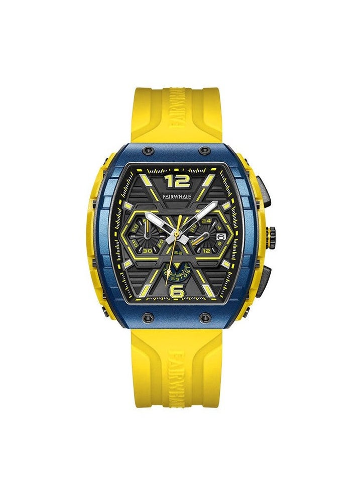 Mark Fairwhale New Luxury Multi Hand Chronograph Rubber Strap Waterproof Watch - pzsku/ZA69A699CA39406E56129Z/45/_/1706641412/5a4f6bb5-a83f-4dd1-9ae0-2bee985cdb85