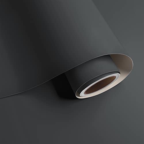 VaryPaper Modern Grey Wallpaper 15.7''x78.7'' Solid Grey Peel and Stick Wallpaper Self Adhesive Gray Contact Paper Waterproof Removable Wall Paper for Bedroom Walls Kitchen Cabinets Countertops Table - Image 1