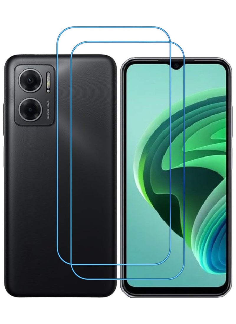 ACLIX 2 Pieces Antistatic ESD Dustproof Premium Quality High Definition Clear Tempered Glass Screen Protector Designed For Xiaomi Redmi Note 11E - Image 1