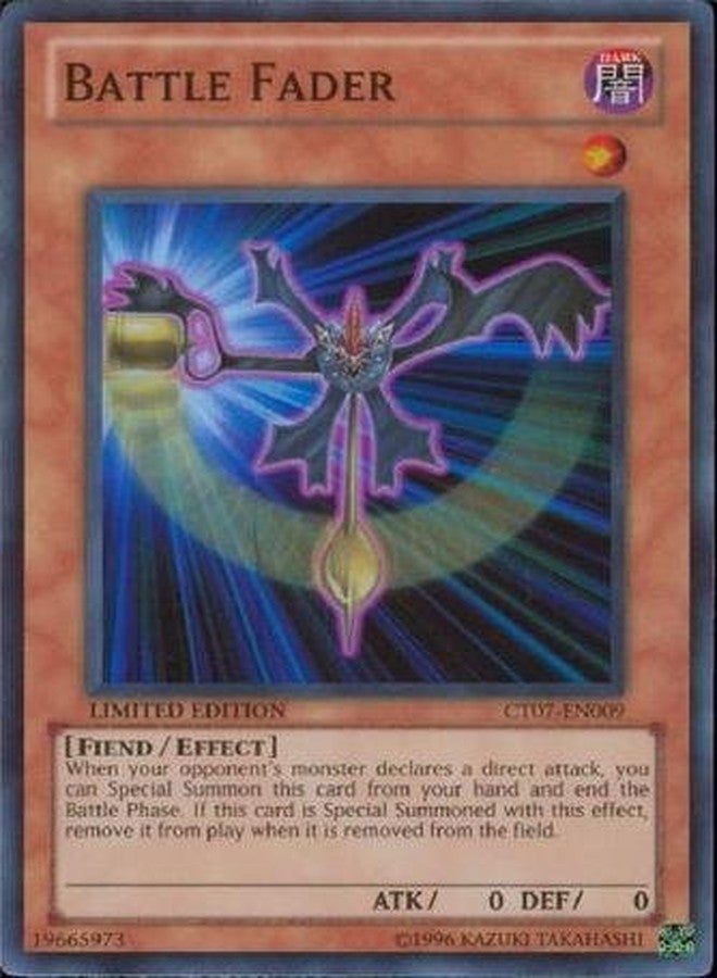 Yu-Gi-Oh! - Battle Fader (CT07-EN009) - 2010 Collectors Tin - Limited Edition - Super Rare