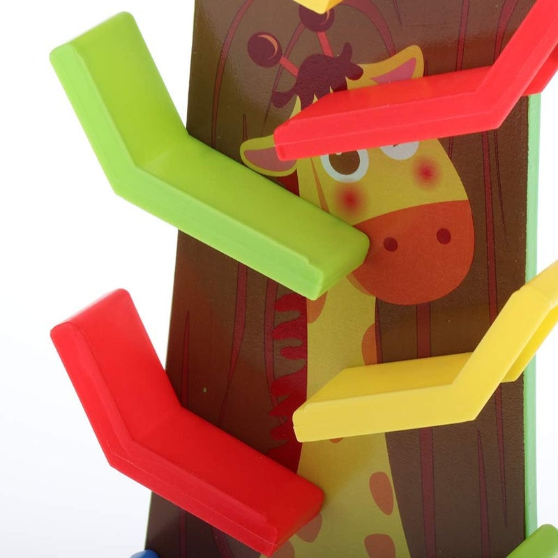 klarako Toddler Toys Wooden Ramp Racer Race Car Toys, 9 Levels Ramp Race with 3 Mini Cars Playset, Kids Early Developmental Toy - Apple Tree Shape - Image 1