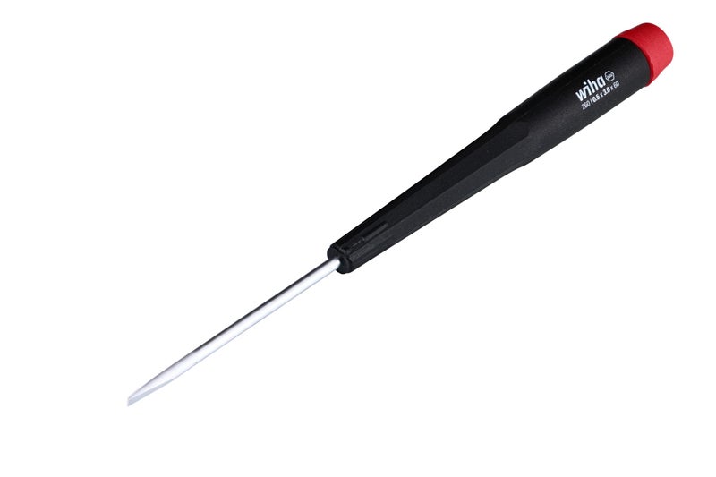 Wiha 26032 Slotted Screwdriver with Precision Handle, 3.0 x 60mm - Image 1