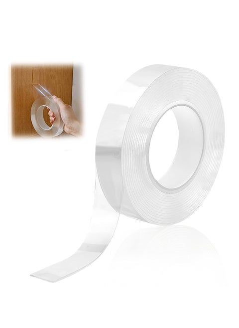 3M Transparent Nano Gel Tape – Strong, Traceless, Reusable Double-Sided Adhesive for Multipurpose Fixing