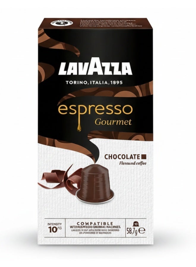 Nespresso Gourmet Chocolate Capsules 58.7gm