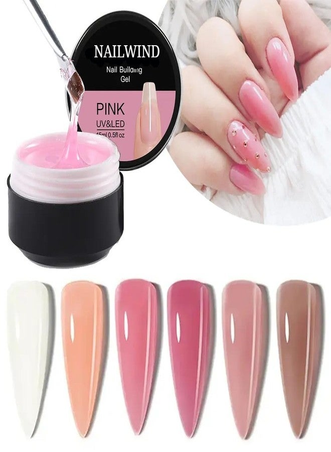 NAILWIND Builder Gel for Nail Extension, Uv Gel Acrylic Gel for Strong Long False Nail Use Nails Builder Kit CLEAR, 1 - PCS - Image 2