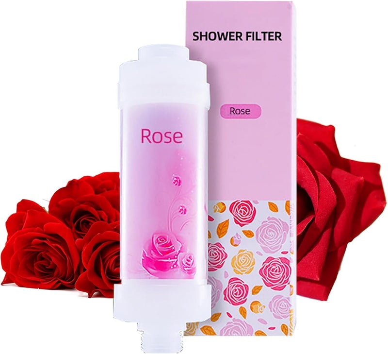 SHOPVILLA SHOPVILLA Vitamin C Infused Shower Head Filter Waterscience Shower Filter Hard Water Filter Water Softener for Bathroom Shower Head Filter for Hardwater Chlorine Removal Hair Fall Lime Scale - Image 1