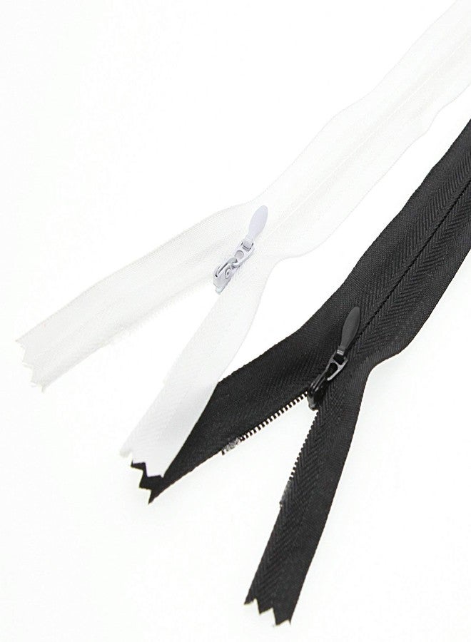 Leekayer 24" Invisible Sewing Zippers,Zipper for DIY Tailor Sewing Craft 10 PCS/Pack (Black&White,24 inch) Leekayer - Image 5