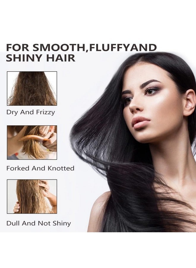 Rednow Frizzy Hair Serum - Morocco Silk Bright Anti-Frizz Serum for Smooth, Shiny Hair, Frizz-Free Smoothing with Natural Oils for Dry, Curly, Wavy, Damaged Hair (2Pcs) - Image 2
