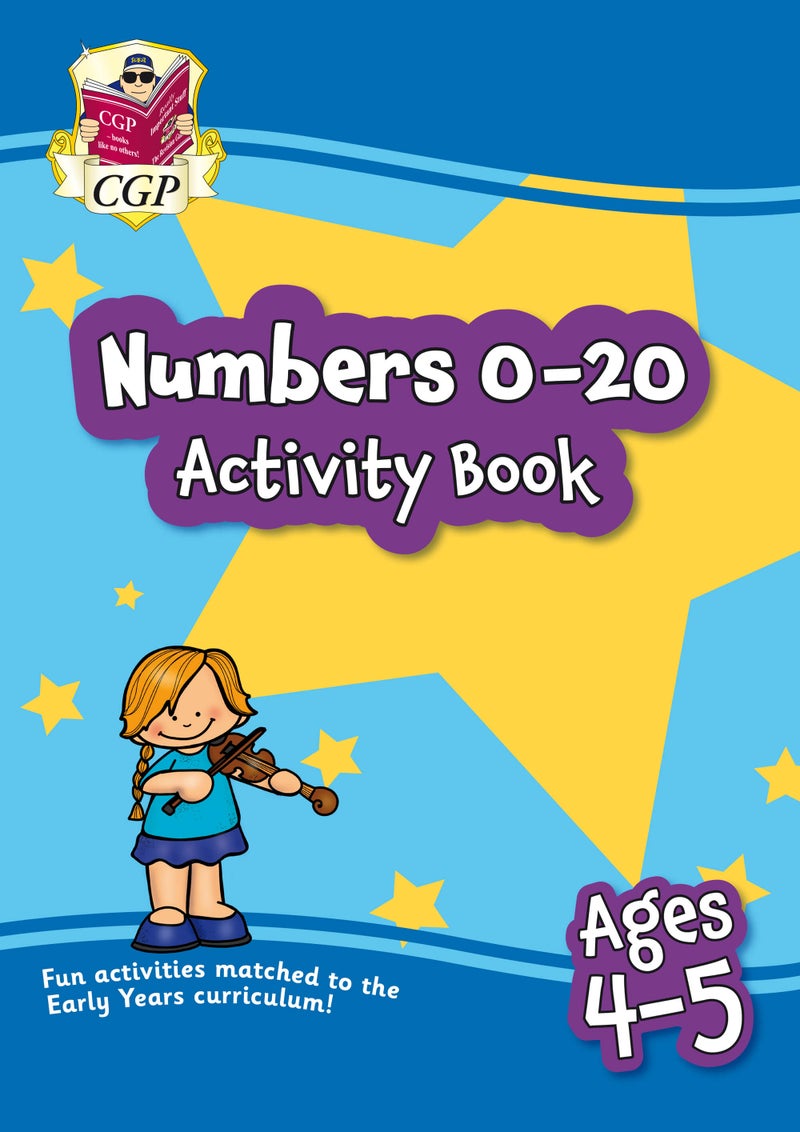 Numbers 0-20 Activity Book for Ages 4-5 (Reception)  - Image 2