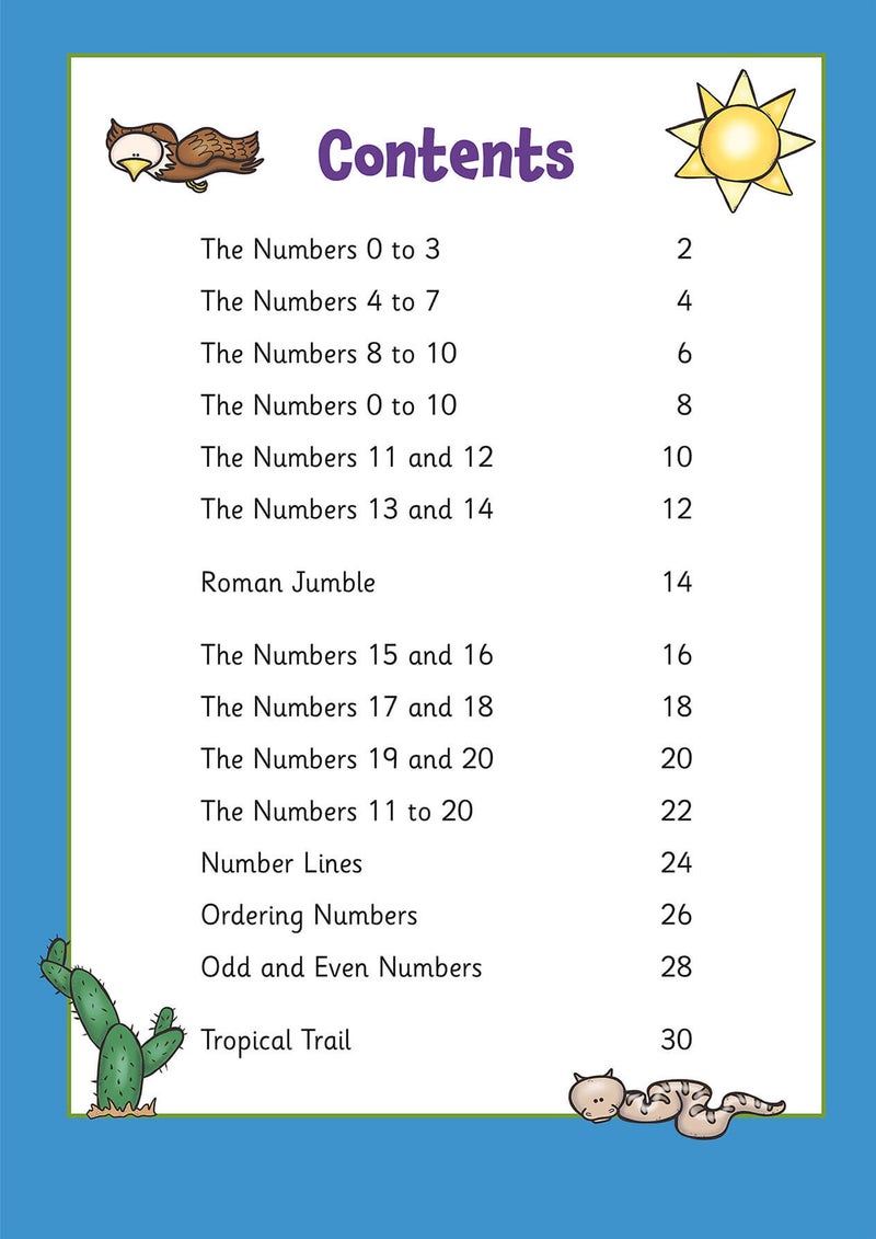 Numbers 0-20 Activity Book for Ages 4-5 (Reception)  - Image 3