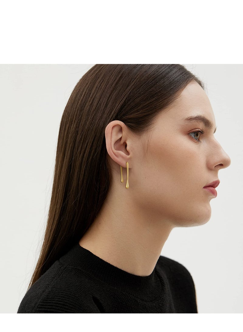 Excefore Earrings for Women, Gold Tassel Earrings, Drop Statement Tassel Earrings, Boho Statement Tassel Earrings, Hypoallergenic Earrings, Jewelry for Women Girls Gift (1 Pair) - Image 3