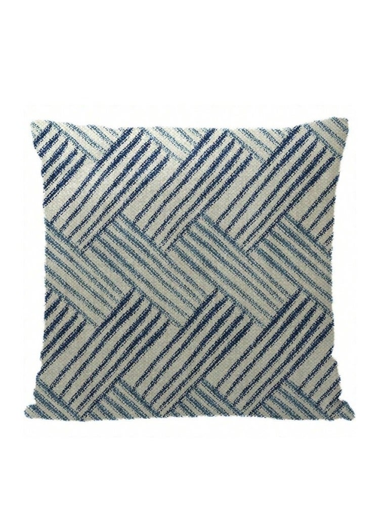 Cushion cover set of 4 pieces, bright and solid colors, size 45 cm x 45 cm, without filling  - Image 2