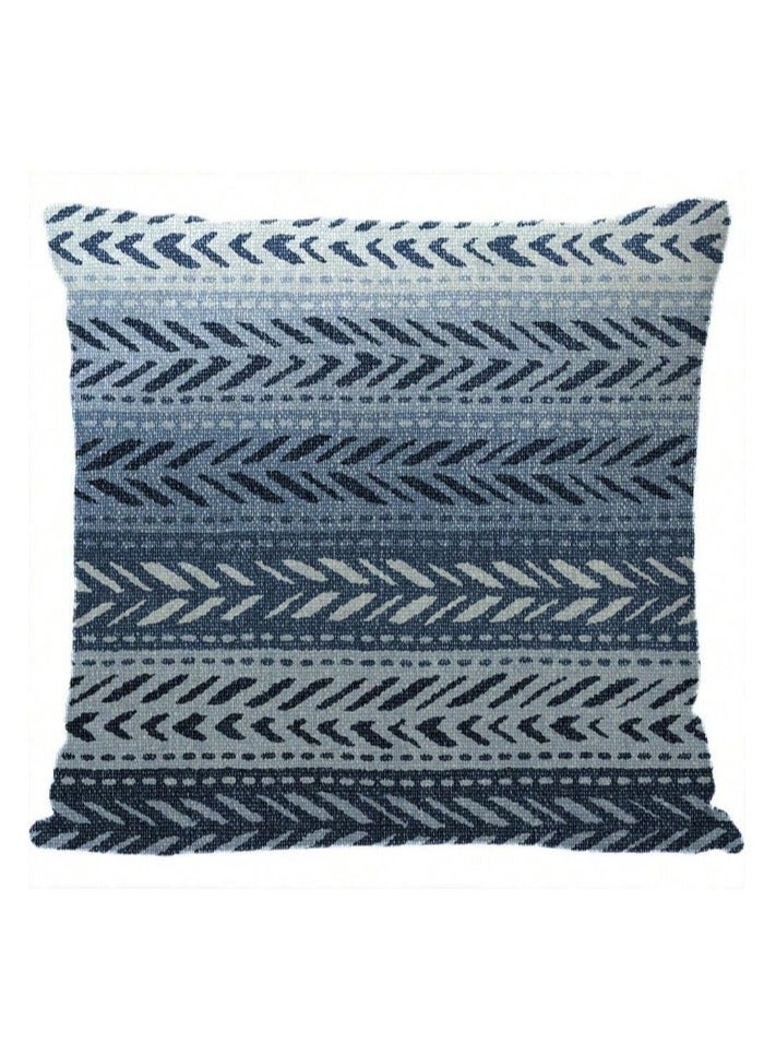 Cushion cover set of 4 pieces, bright and solid colors, size 45 cm x 45 cm, without filling  - Image 5