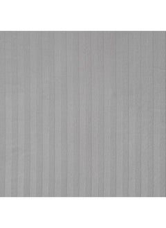 Home Box Hamilton Stripe Satin Cotton King Fitted Sheet 210 x 36 x 180 cm  - Image 5
