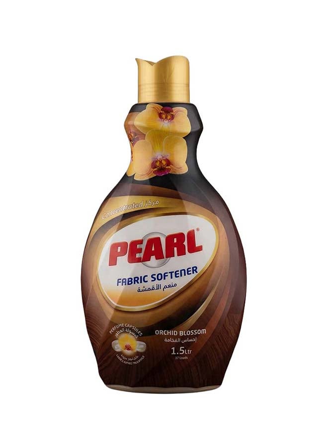 Pearl Fabric Softener Concentrate 1.5L Orchid Blossom Perfume Capsules Long Lasting Fragrance Laundry Conditioner 1.5 L