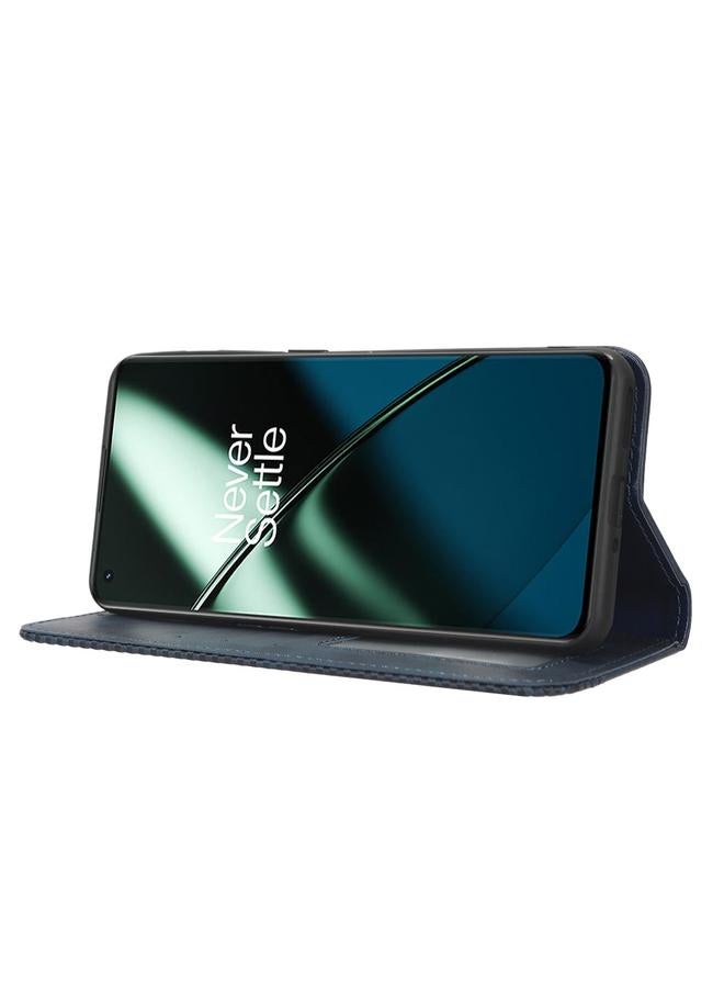 S-TOP Case For OnePlus 11R / Ace 2 Magnetic Buckle Retro Texture Leather Phone Case - Image 5