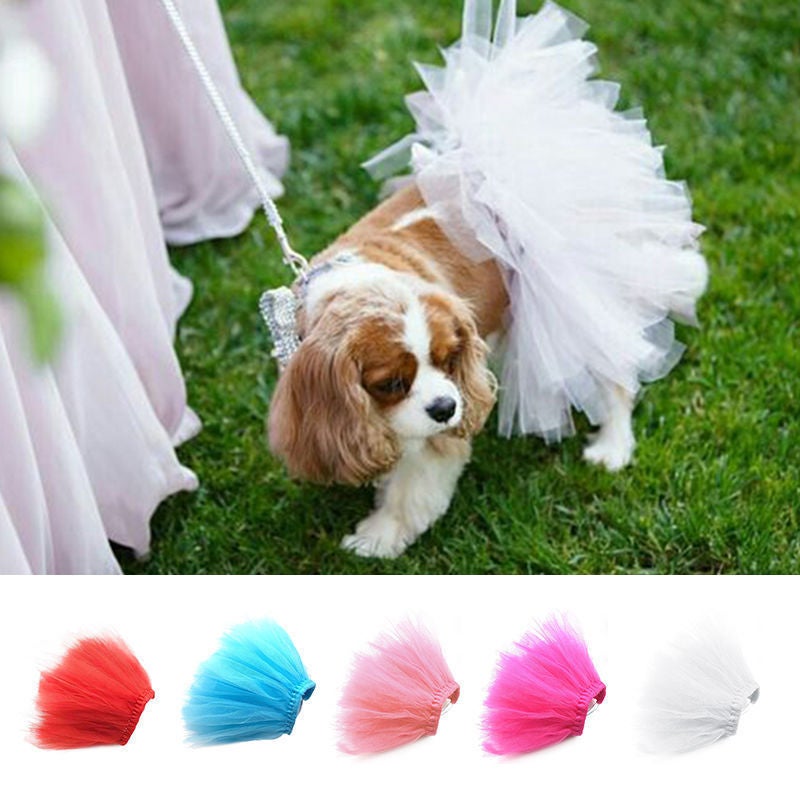 Holiday Pet Mesh Tutu Skirt Cosplay Dress Up Skirt Pet Clothes Skirt Pet Skirt - Image 4