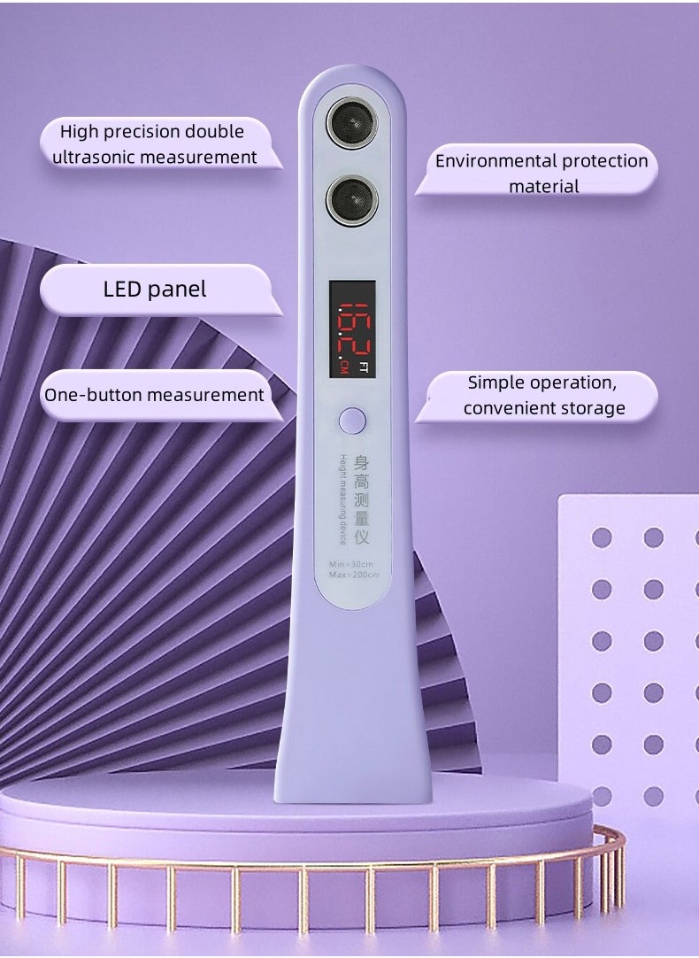 CIMIA - Portable ultrasonic precision height measuring instrument height electronic ruler household childrens electronic height ruler - Image 1