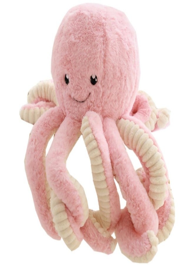 OUKEYI 15.7 Inches/40cm Cute Octopus Stuffed Animals Octopus Plush Doll， Octopus Plush Toys Play Toys for Kids Girls Boys Adults Birthday Xmas Gift Present (pink) - Image 1