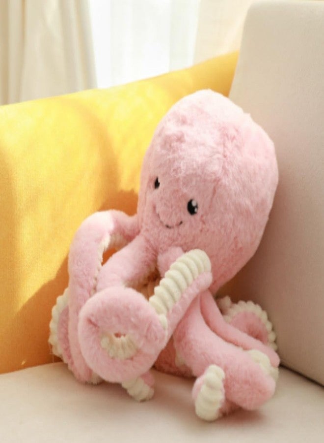 OUKEYI 15.7 Inches/40cm Cute Octopus Stuffed Animals Octopus Plush Doll， Octopus Plush Toys Play Toys for Kids Girls Boys Adults Birthday Xmas Gift Present (pink) - Image 4
