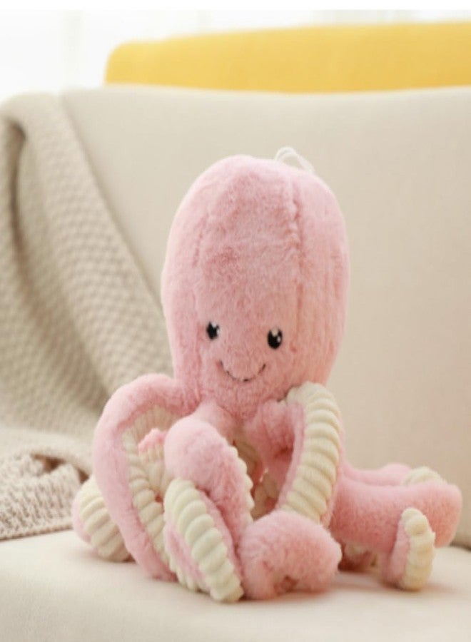 OUKEYI 15.7 Inches/40cm Cute Octopus Stuffed Animals Octopus Plush Doll， Octopus Plush Toys Play Toys for Kids Girls Boys Adults Birthday Xmas Gift Present (pink) - Image 2